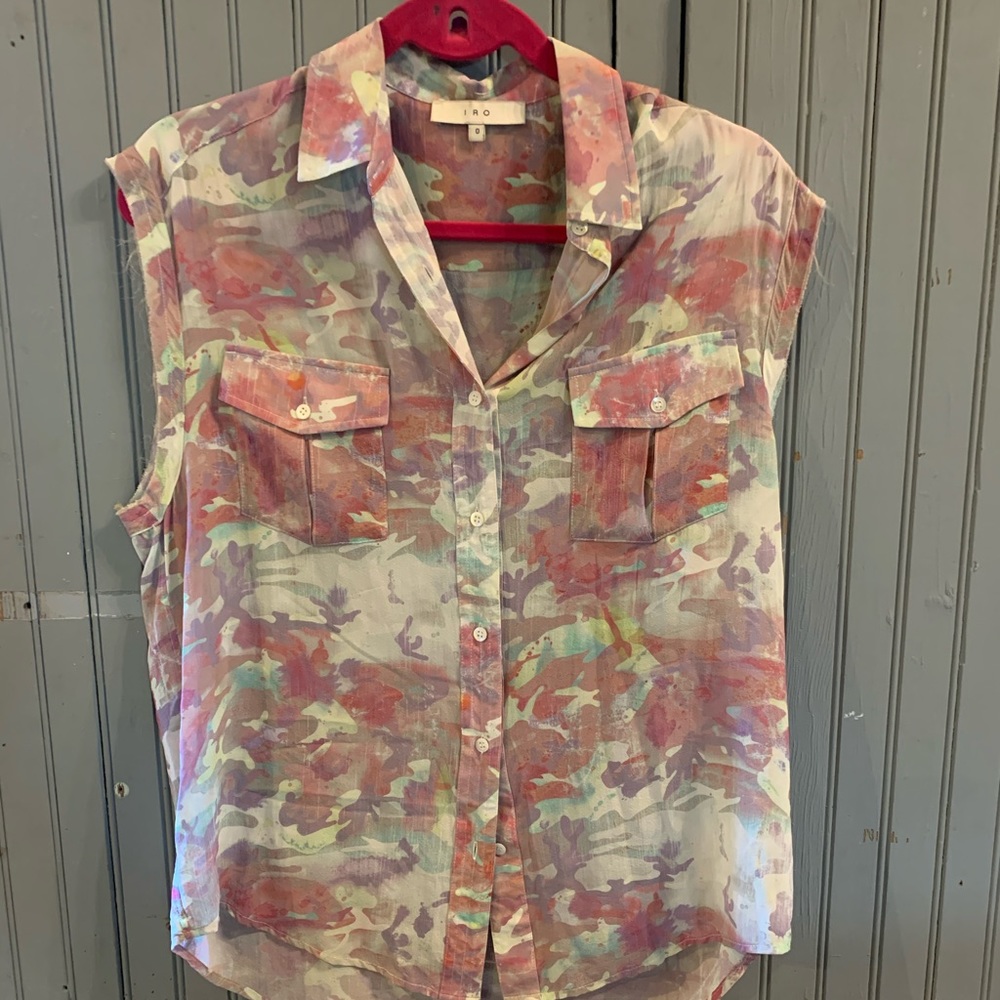 Iro silk tank